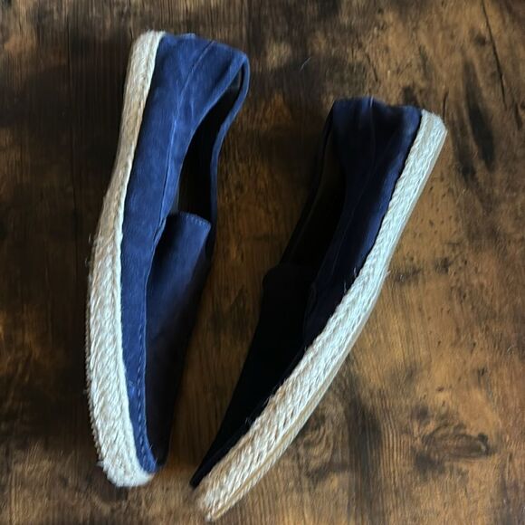 Aurélien Navy Blue Suede Seaside Loafers Size 42 // Exellent main image 9
